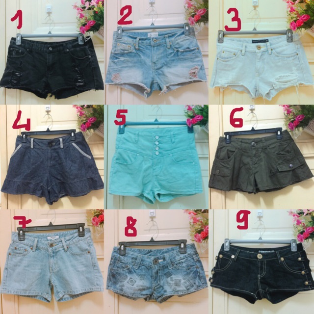 Thanh lý quần short jean Korea giá rẻ