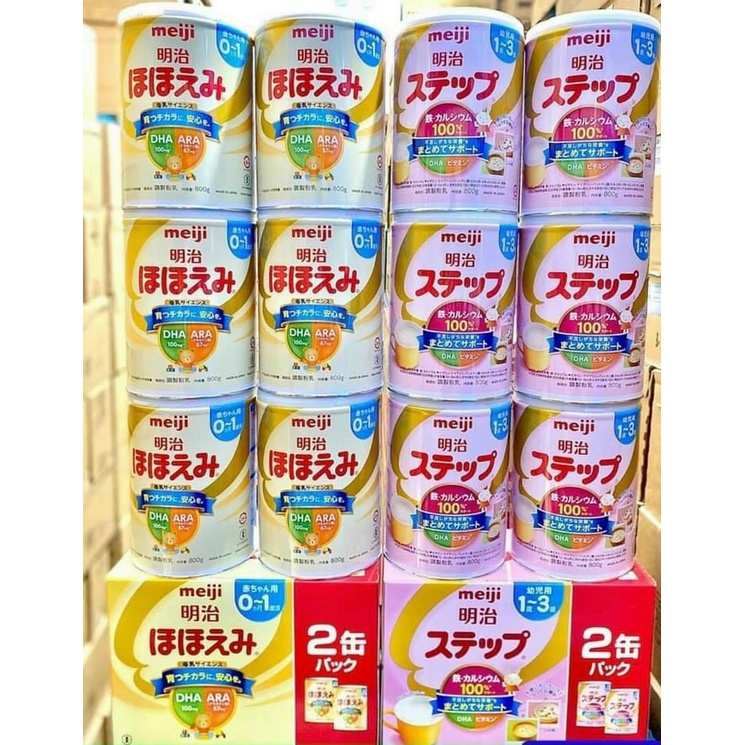 Sữa Meiji Nội Địa số 0 và số 9
