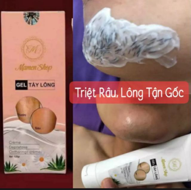 Kem triệt lông râu tận gốc vĩnh viễn thảo dược