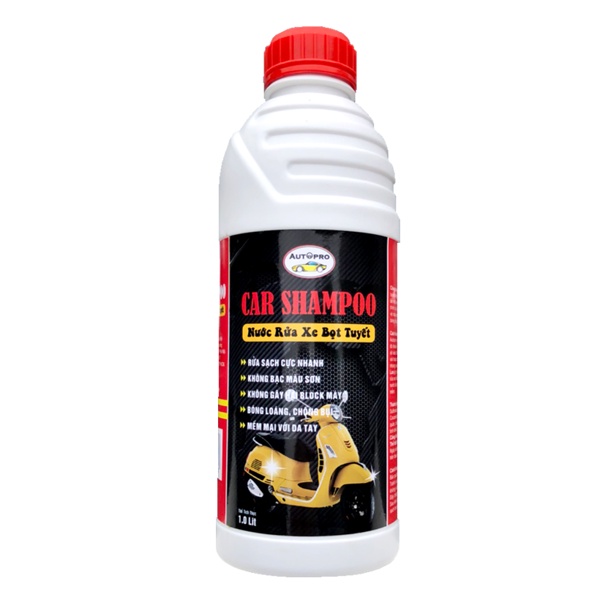 Nước rửa xe bọt tuyết Car Shampoo AutoPro Hando 1L