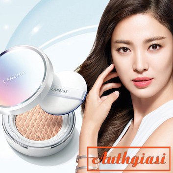 Phấn nước Laneige BB Cushion Whitening / Pore Control cao cấp siêu mịn tự nhiên [2 lõi]