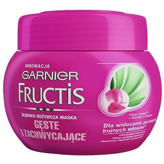Kem ủ tóc Garnier Fructis Innowacja tím giúp dưỡng sâu và giúp tóc mềm mượt, 300ml