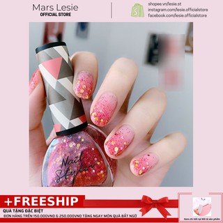 A62 Sơn Móng Tay Nail Styler A62 - Màu hồng đậm red rose kim tuyến nhũ dễ thương đơn giản