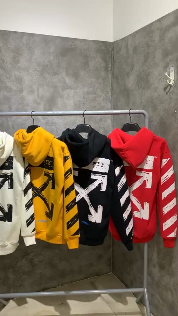 ÁO KHOÁC HOODIE CHẤT NỈ OFF-WHITE flash sale 50% duy nhất hôm nay -  viền nứt | BigBuy360 - bigbuy360.vn