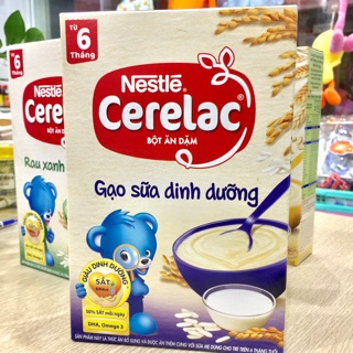 Bột ăn dặm Cerelac Gạo sữa dinh dưỡng