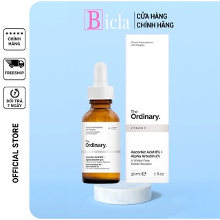 Tinh chất Vitamin C The Ordinary  Ascorbic Acid 8% + Alpha Arbutin 2%  sáng da 30ml