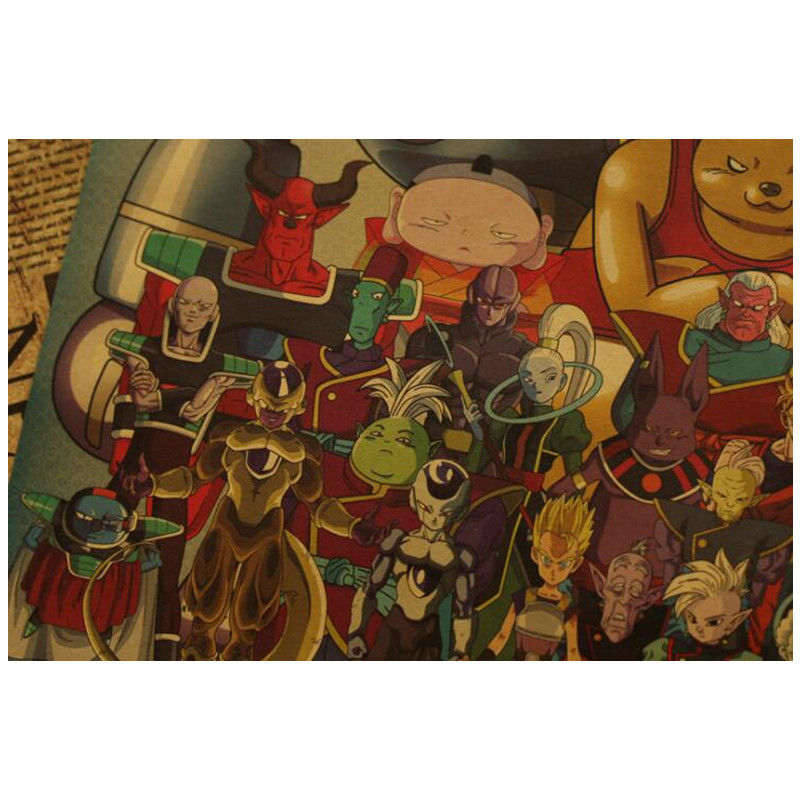 Hoạt Hình poster Phim dragon ball Trang Trí Tường Nhà