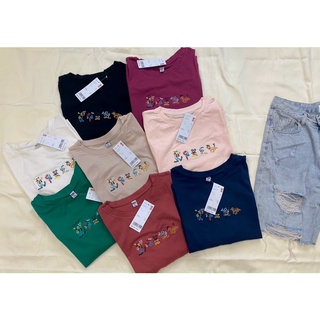 ÁO CROP LỬNG THÊU MICKEY