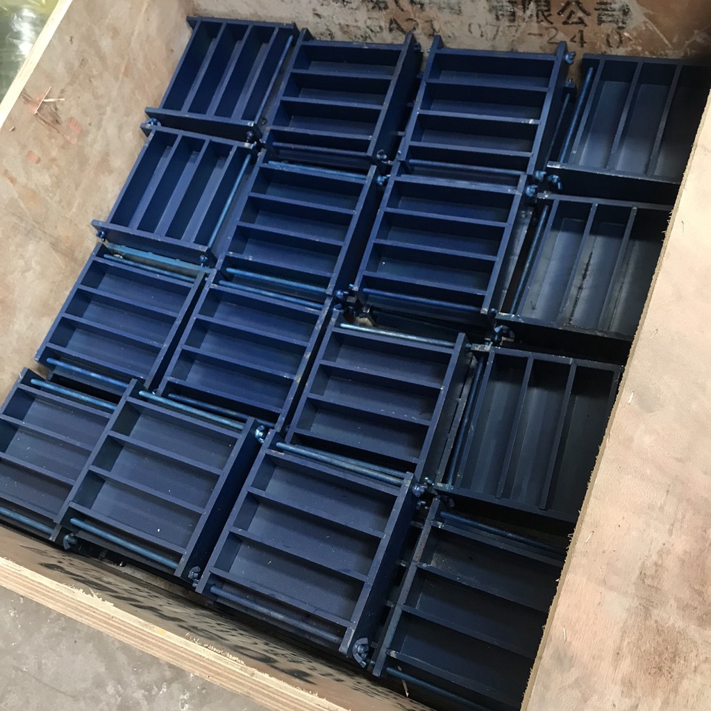 Khuôn đúc mẫu vữa xi măng 40x40x160mm bằng thép