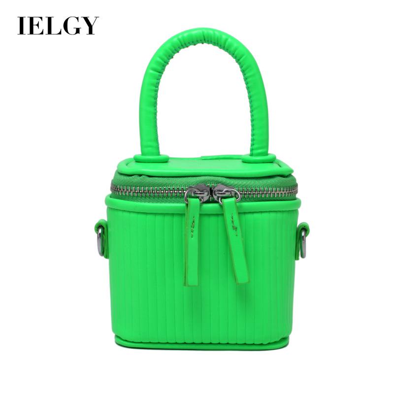 Túi Đeo Chéo Dạng Xô Họa Tiết Kẻ Sọc Thời Trang Cho Nữ