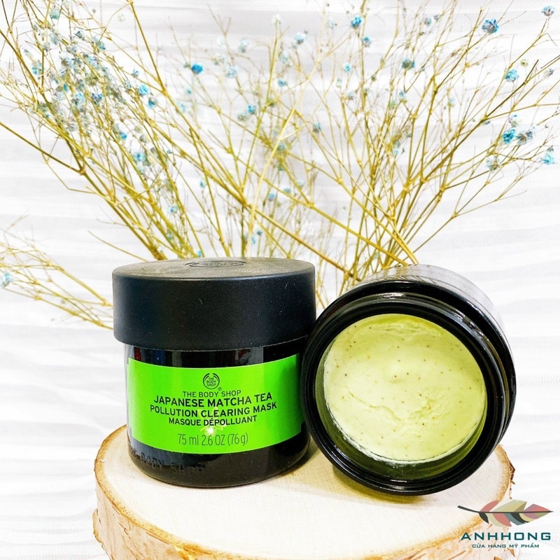 Mặt Nạ The Body Shop Japanese Matcha Tea Pollution Clearing Mask