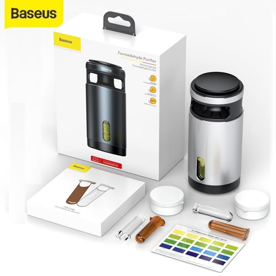 Bộ lọc không khí ô tô Baseus Micromolecule Formaldehyde Purifier Chính Hãng