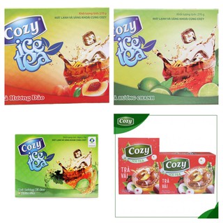 [Đủ Mùi] Trà Cozy Hòa Tan Đào/ Trà Cozy Hòa Tan Chanh/ Trà Cozy Hòa Tan Đào Sâm Bí Đao/ Trà Cozy Hòa Tan Vải Gói Lẻ