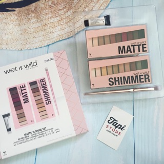 Set trang điểm Wet n Wild Matte ‘N Shine Set