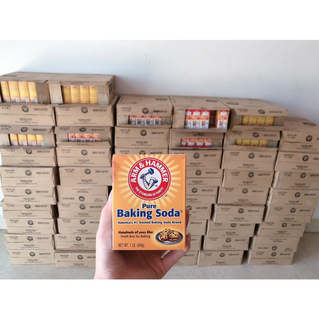 (MỸ) Baking soda Arm &amp; Hammer 454gr