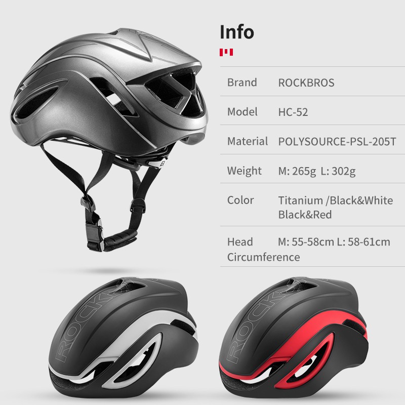 Nón bảo hiểm ROCKBROS dùng đi xe đạp chất lượng cao chuyên dụng