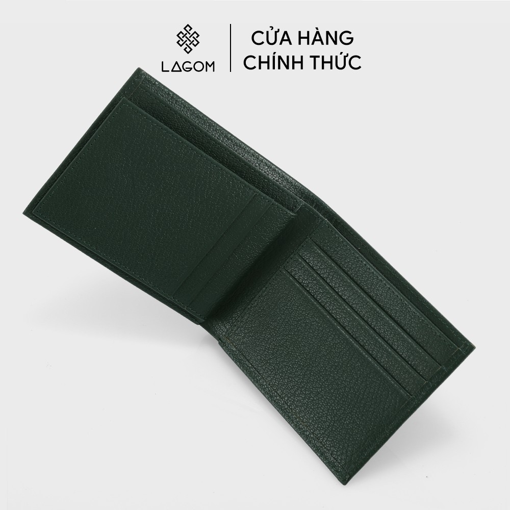 Ví Nam Da Thật LAGOM Tidy Wallet - Dáng Ngang
