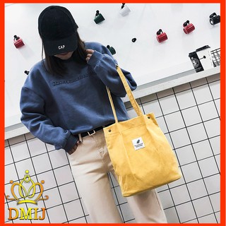 Túi tote vải nhung đeo vai nhiều mẫu