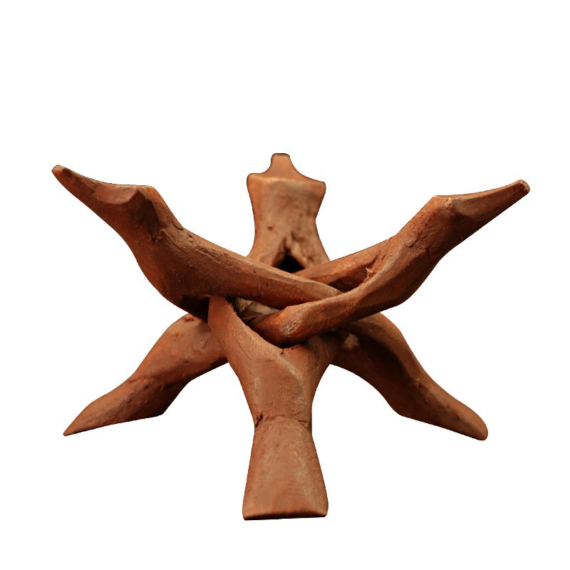 Wooden Tripod Abalone Shell/ Crystal Ball Stand/ Chân đế gỗ thánh/ Wooden Tripod for Incense Burning & Smudging