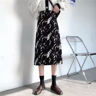 {order bigsize,S-5xl}Chân váy vân đá dáng chữ A hot hit