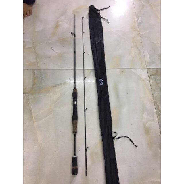 Cần câu mực 1m8 cần lure 2 khúc