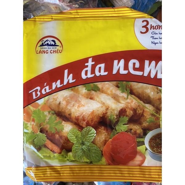 Bánh đa nem - vỏ bánh đa nem làng chều