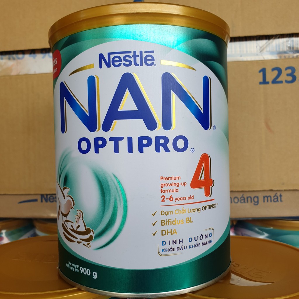 Sữa Nan Optipro 4 900g (dành cho trẻ từ 2-6 tuổi)