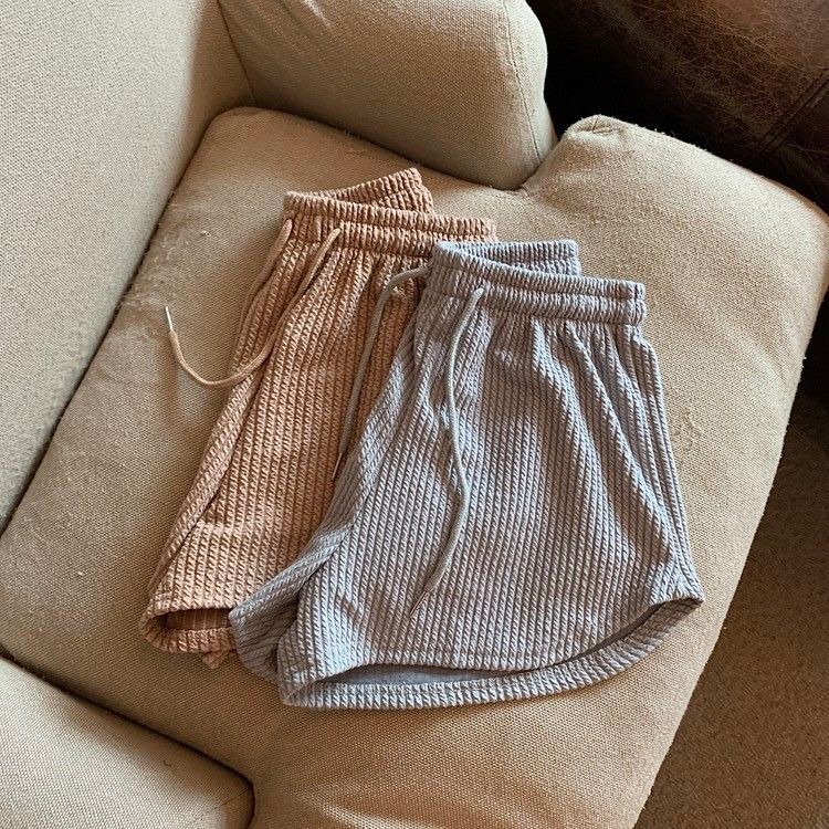 Quần Short Thể Thao Lưng Cao Ống Rộng Thời Trang Mùa Hè Hàng Mới Dành Cho Nữ 2022