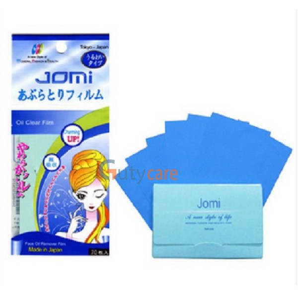 Giấy Thấm Dầu Ngăn Ngừa Mụn Jomi Oil Clear Film - 70 tờ