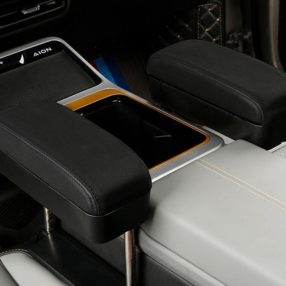 PISTA Giá Đỡ Da Lộn Gắn Chỗ Gác Tay Xe Hơi Giúp Giữ Đồ Gọn Gàng Tiện Dụng