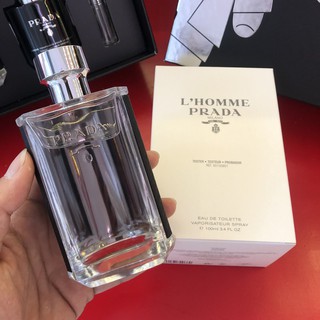 [Có Video] Nước hoa TESTER nam Prada L'Homme 100ml - Nước hoa Pháp sỉ lẻ giá tốt có cửa hàng Q10 HCM