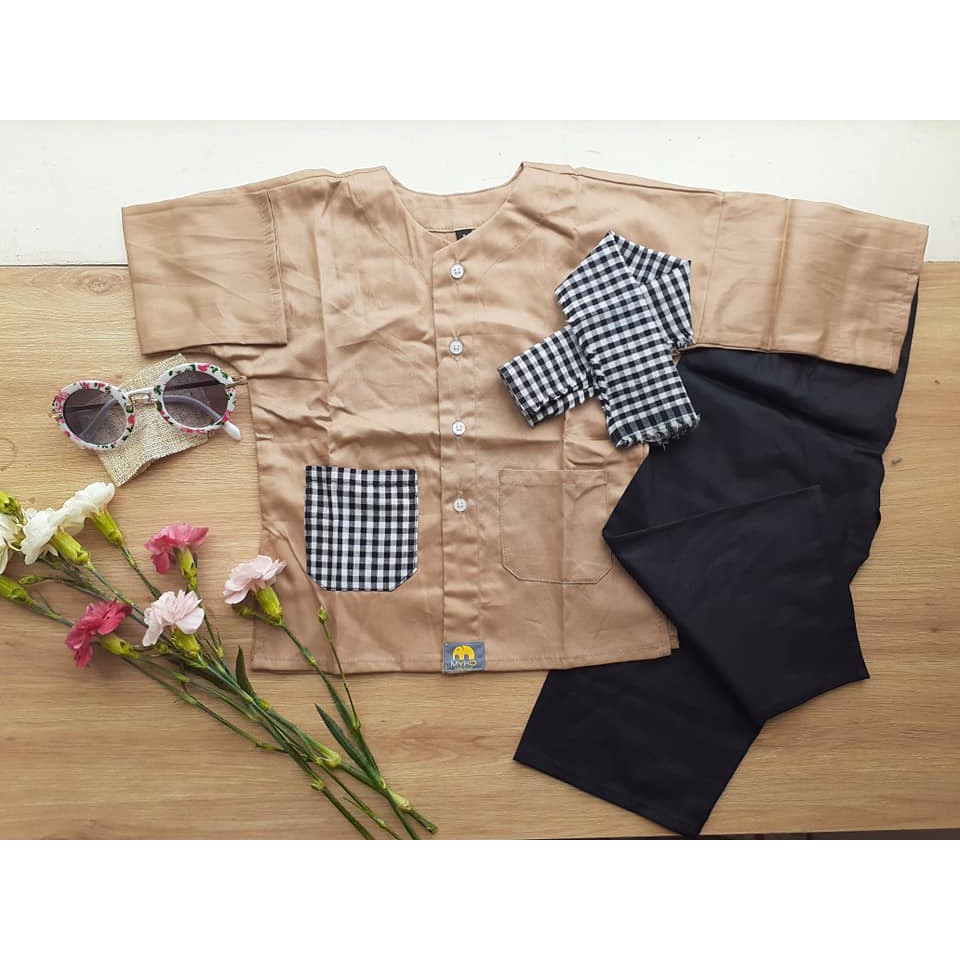 Bộ Bà Ba Bé Trai Bé Gái Màu Mới 2023