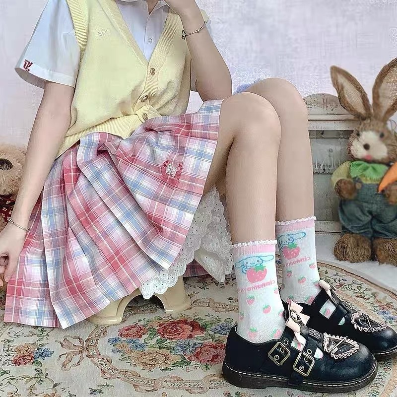 !!!FREESHIP!!! Tất Vớ Chó Tai Dài Hoạt Hình Nhật Bản , Màu Sắc Thể Thao Nhẹ Nhàng