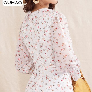 Đầm hoa đăng ten DA1076 GUMAC
