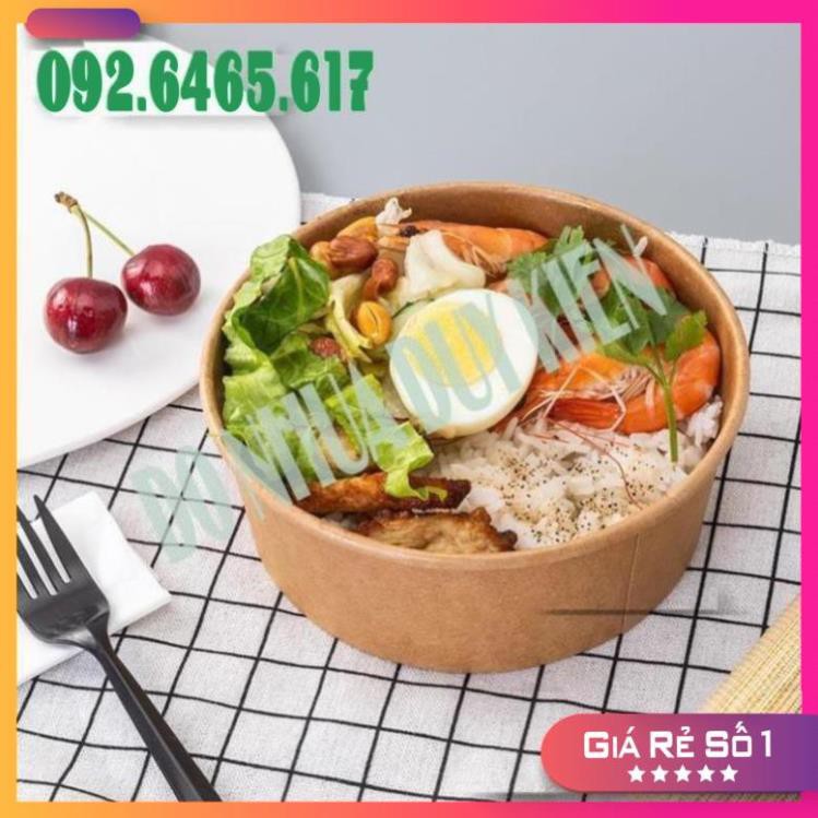 Bát , Tô Giấy Kraft Đựng Thực Phẩm, Cháo, Bún Phở, Salad Đủ Loại | BigBuy360 - bigbuy360.vn