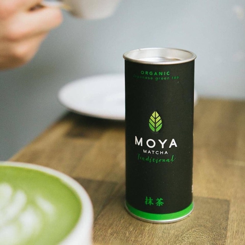Bột trà xanh matcha hữu cơ Nhật Bản Moya 30g