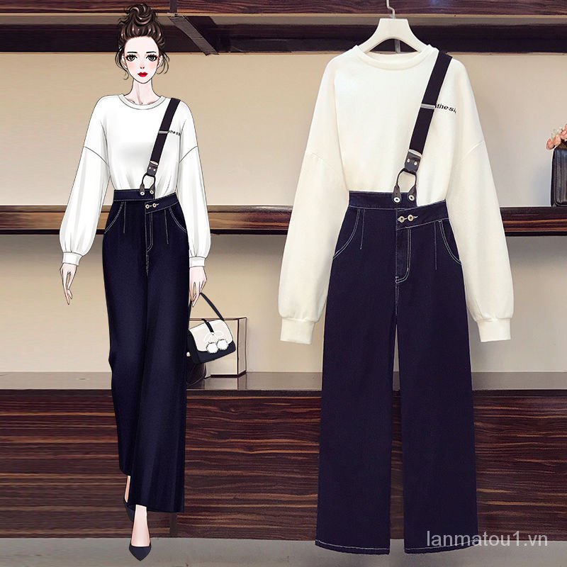 Set Quần Dài Và Áo Thun Thời Trang Cho Nữ (15 Ngày) Size Lớn