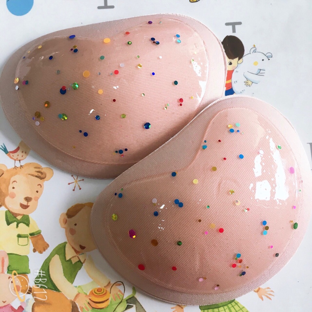 Mút độn ngực silicone dính chống trượt PK015