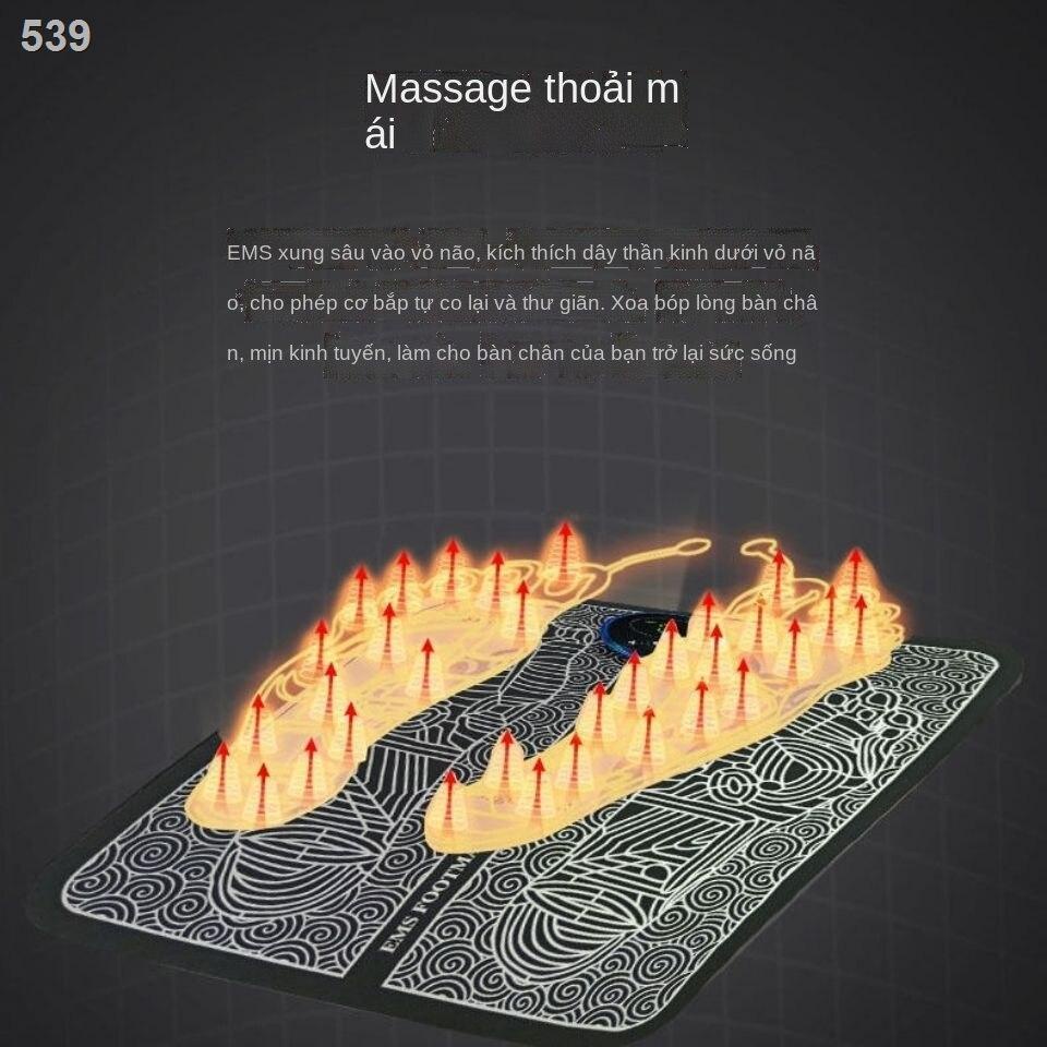 Máy massage chân EMS xung điện trị liệu tê mỏi chân 7 chế độ/ điện massage chân giúp lưu thông khí huyết vô cùng tốt