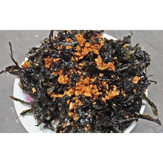 Rong biển cháy tỏi 500g