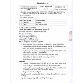 [hàng chính hãng] Tỏi đen oganic hà thủ ô (400g)
