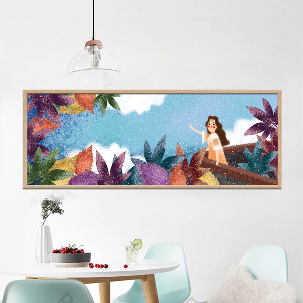 In hình ép gỗ Laminate TRANH PHONG CẢNH - Mẫu 7 (1 Ngang 20x60, 30x90). In ảnh theo yêu cầu