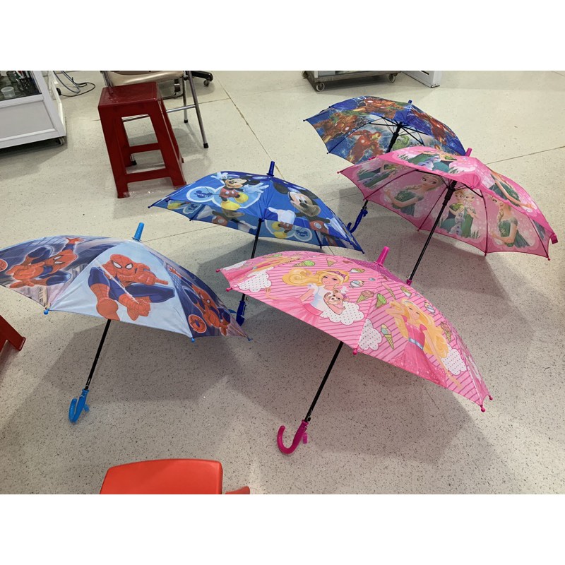 Ô dù trẻ em hình hoạt hình cực đẹp cho bé trai và bé gái