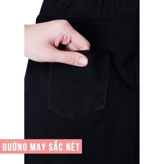 Quần legging hai túi mông form chuẩn