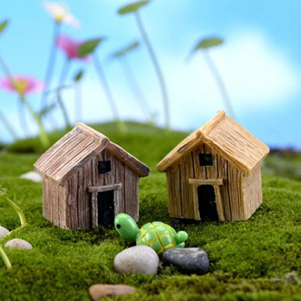 Mô Hình Ngôi Nhà Gỗ NICKOLAS Thu Nhỏ Dùng Trang Trí Tiểu Cảnh DIY