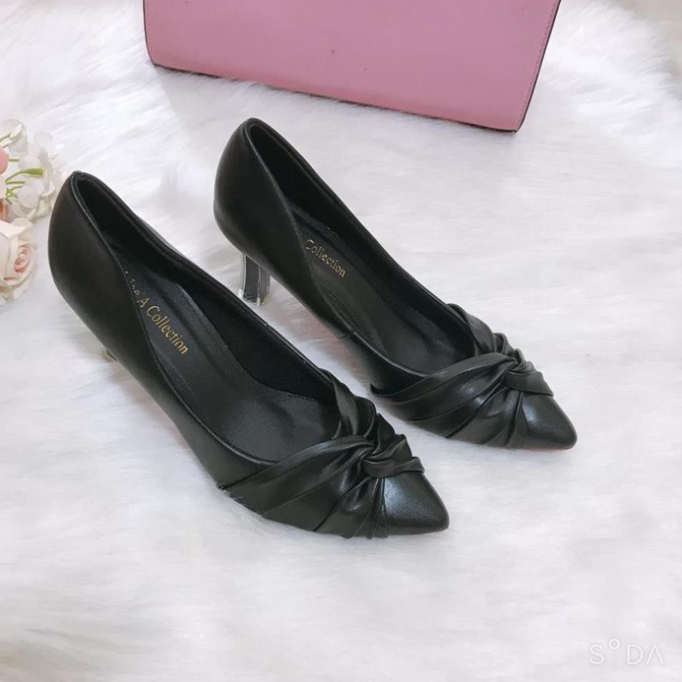 Giày cao gót [HÀNG HOT] giày cao gót nữ 7 cm cách điệu êm mềm, chống trượt | BigBuy360 - bigbuy360.vn