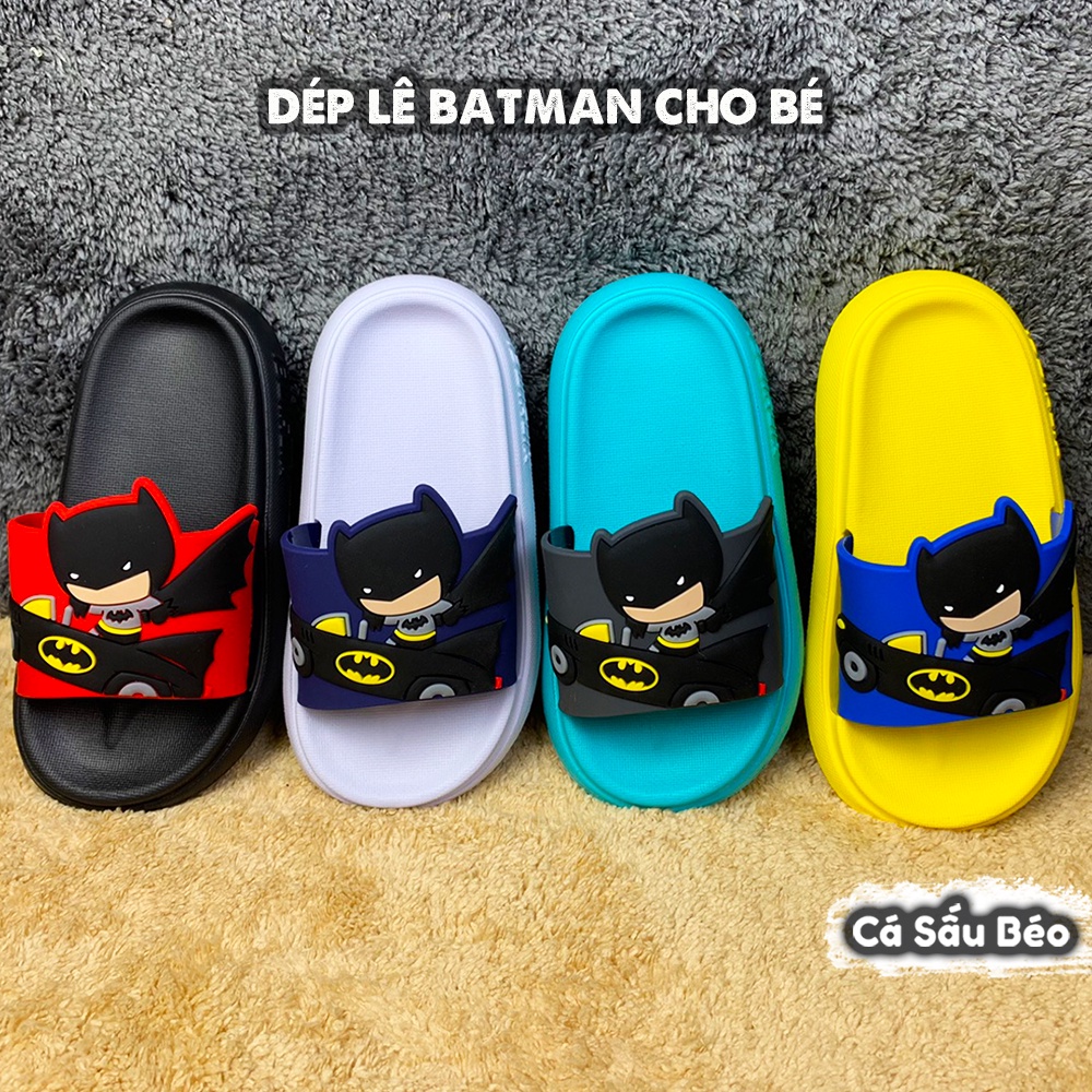 Dép lê và quai ngang Batman cực ngầu cho bé. Xả hàng cực rẻ