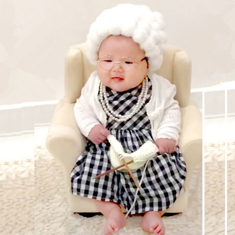 Haha Phụ Kiện Đan Len Nhiều Màu Sắc Làm Phụ Kiện Chụp Ảnh Cho Bé Sơ Sinh