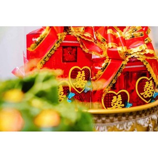 chữ hỷ trang trí cưới