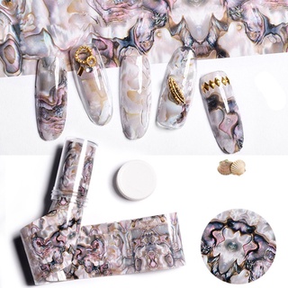 Foil dán móng vân vỏ sò